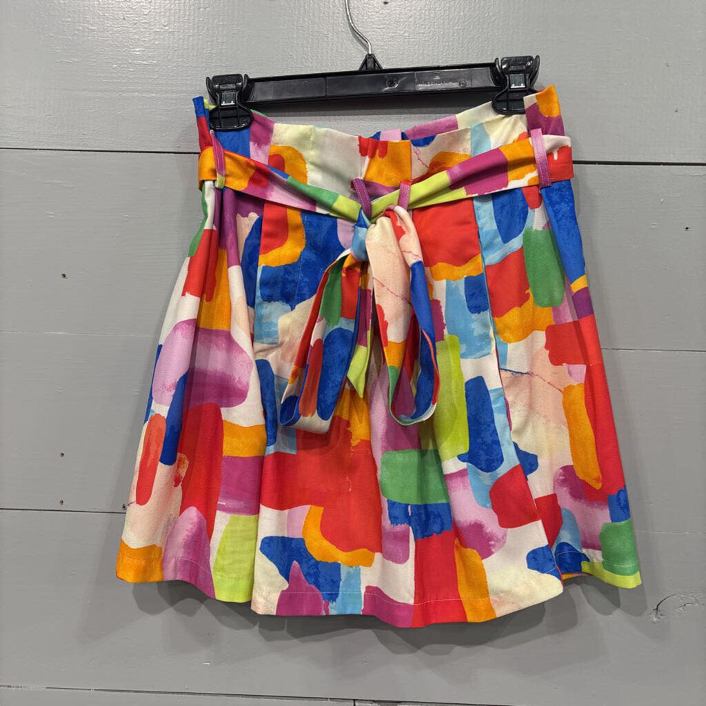 PATTERNED SHORTS ,MULTI,S