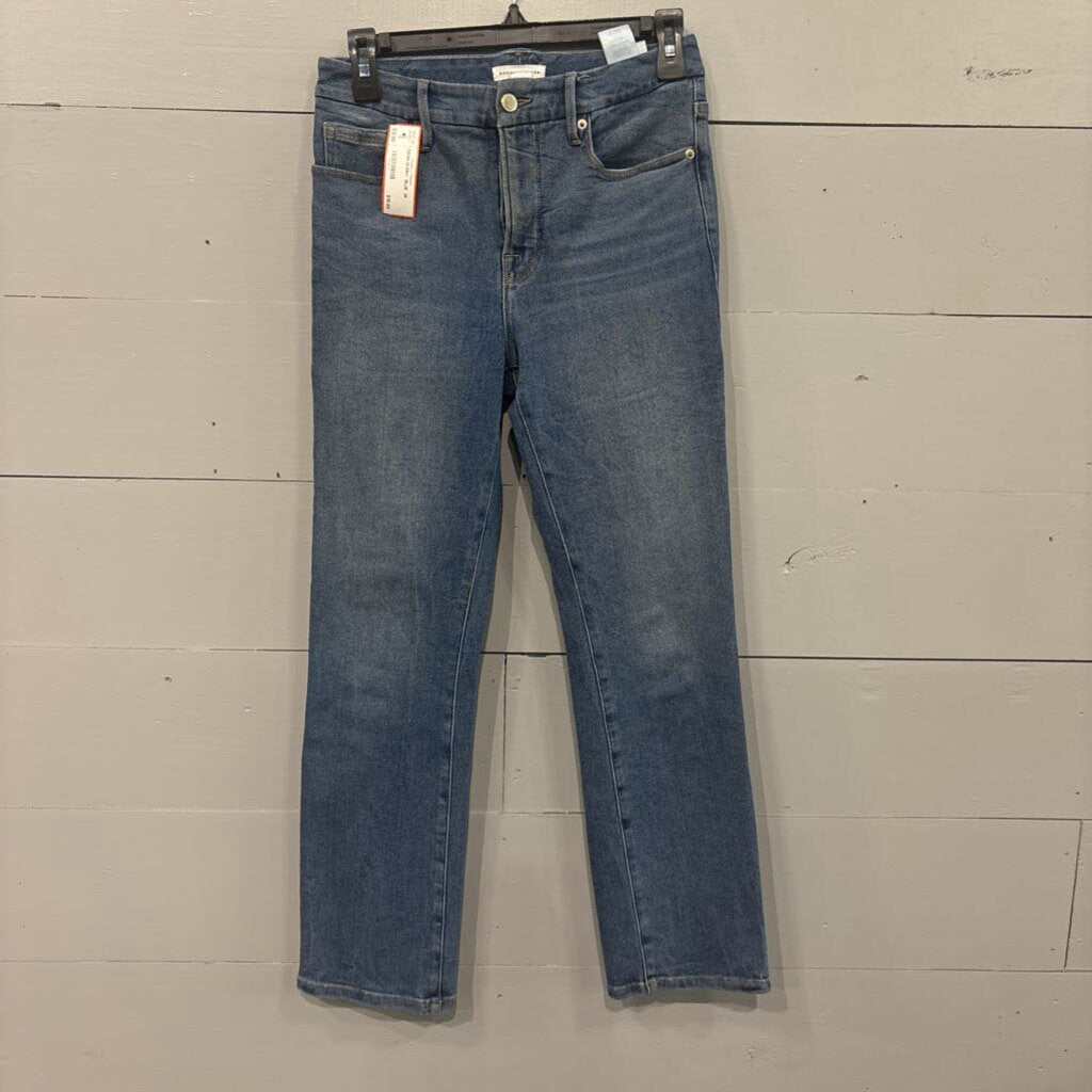 GOOD AMERICAN,DENIM SKINNY ,BLUE ,26