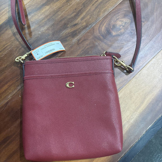 COACH,COACH CROSSBODY ,WINE