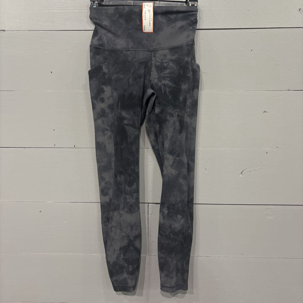 LULUEMON,LULUL ACTIVE LEGGINGS ,GRY ,4