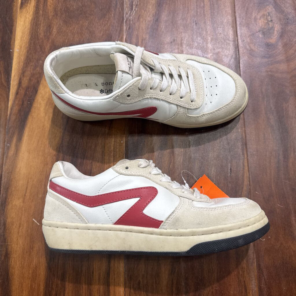 RAG & BONE,TRENDY SNEAKER ,RED WHT ,37.5