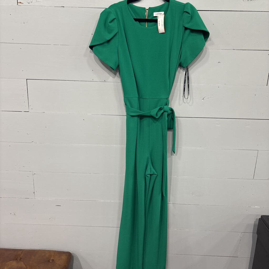 CALVEIN KLEIN,JUMPSUIT,GREEN,14