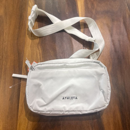 ATHLETA,ATHLETA BELT BAG ,WHT