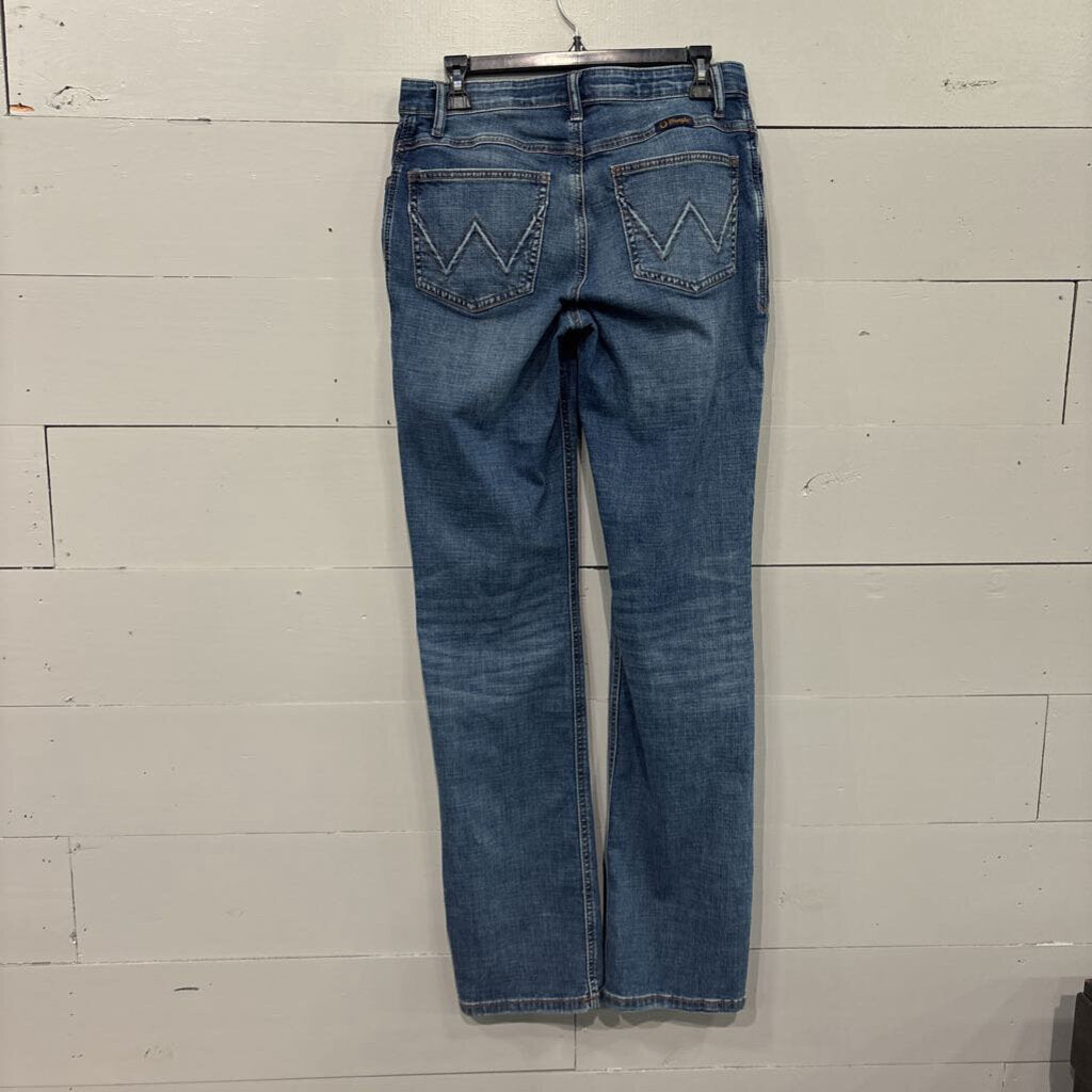 WRANGLER,DENIM BOOT ,BLUE ,29