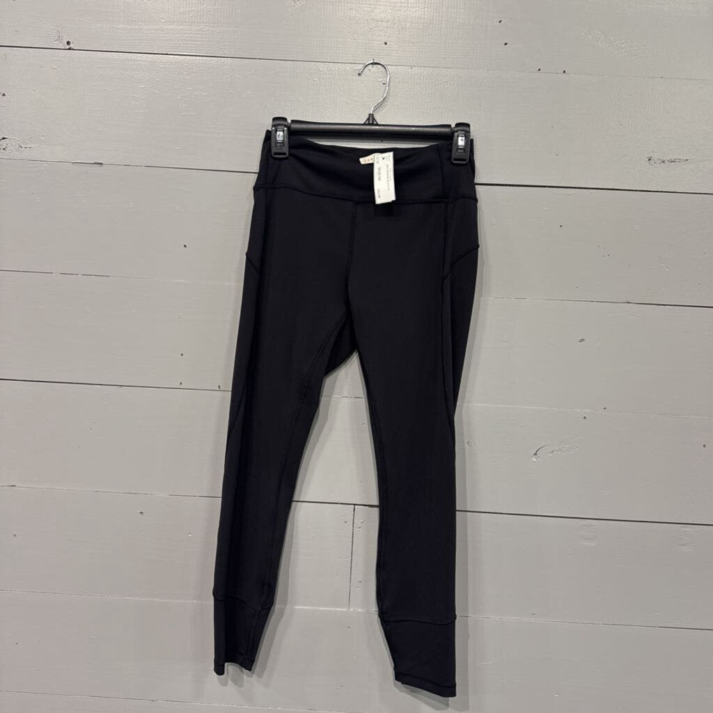 LULULEMON,LULU LEGGINGS,BLACK,8