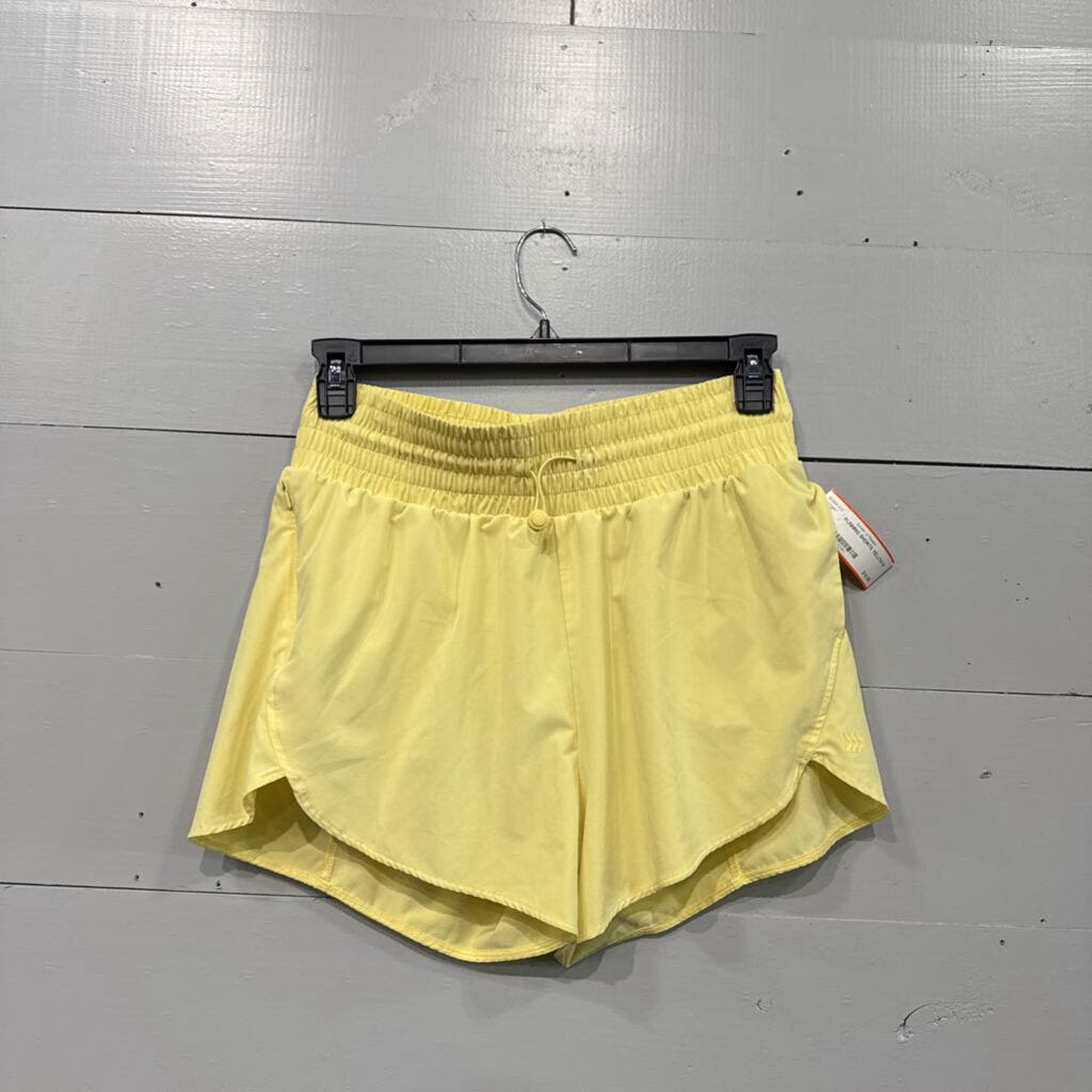 ALL IN MOTION,RUNNING SHORTS,YELLOW,M