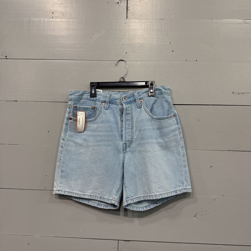 LEVI,DENIM SHORTS,BLUE,30