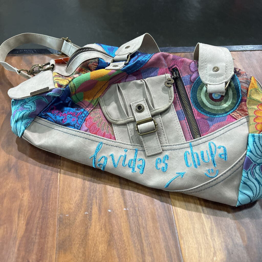 DESIGUAL,PATTERNED CROSSBODY,MULTI