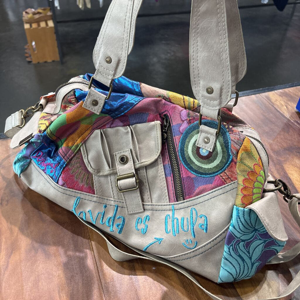 DESIGUAL,PATTERNED CROSSBODY,MULTI