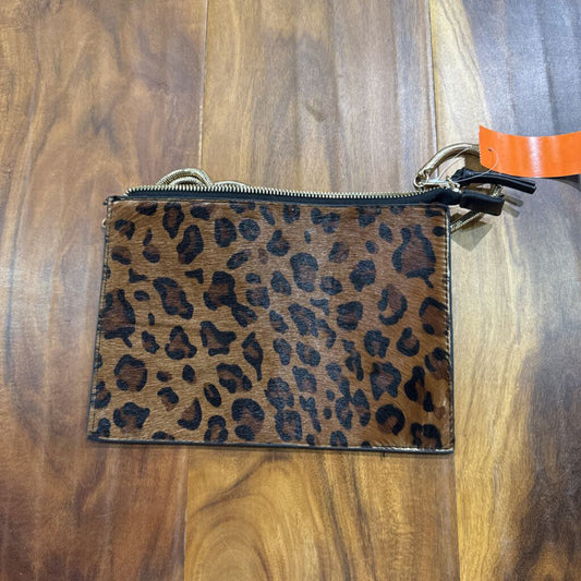 LEOPARD CROSSBODY ,BLK TAN
