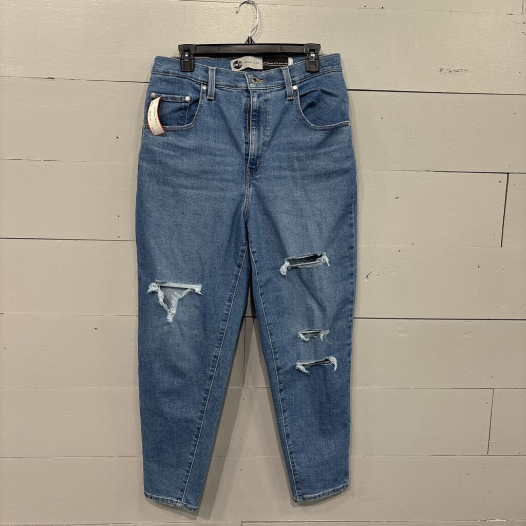 LEVIS,DENIM SKINNY ,BLUE ,31