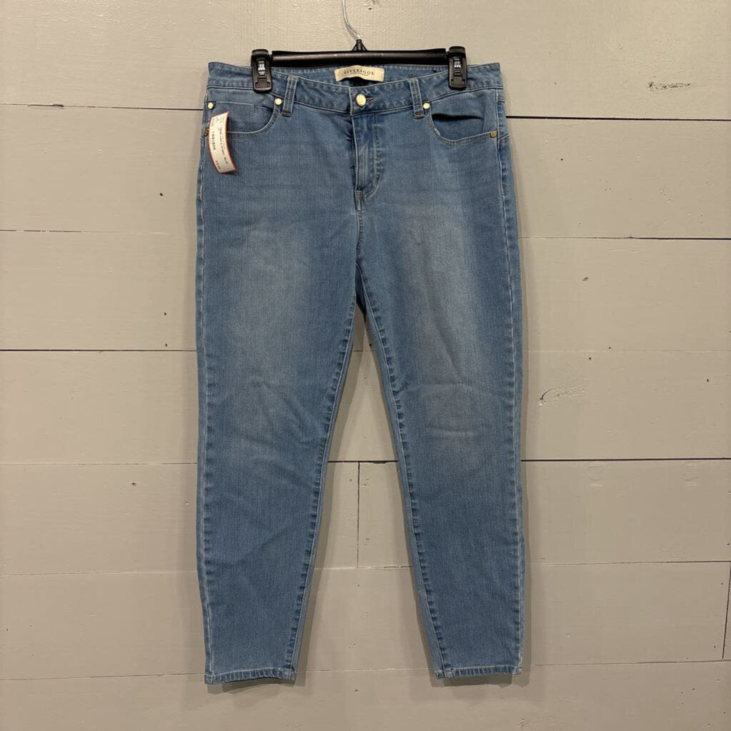 LIVERPOOL,DENIM ANKLE SKINNY ,BLUE ,31