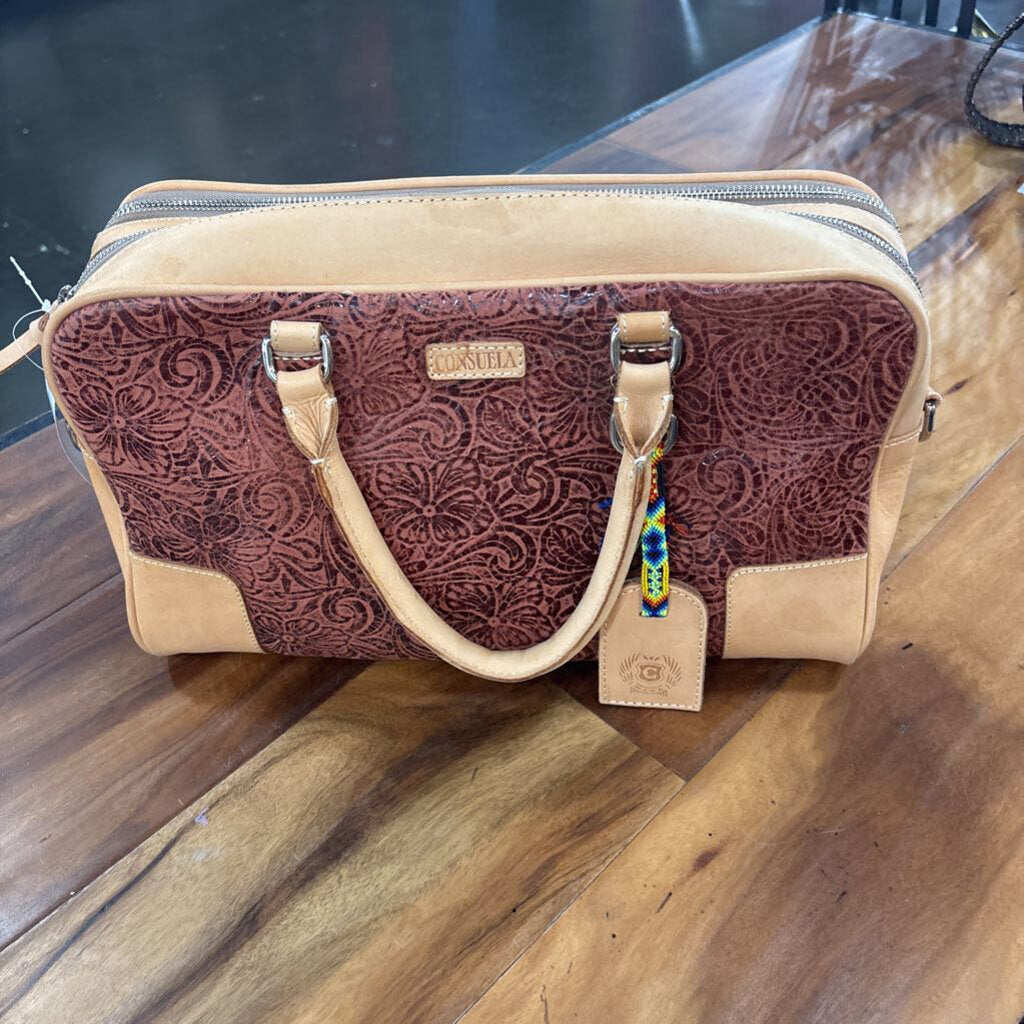 *TEXTURED HANDBAG