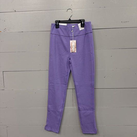 DEAR SCARLETT,*NWT PULL ON PANTS,PURPLE,M