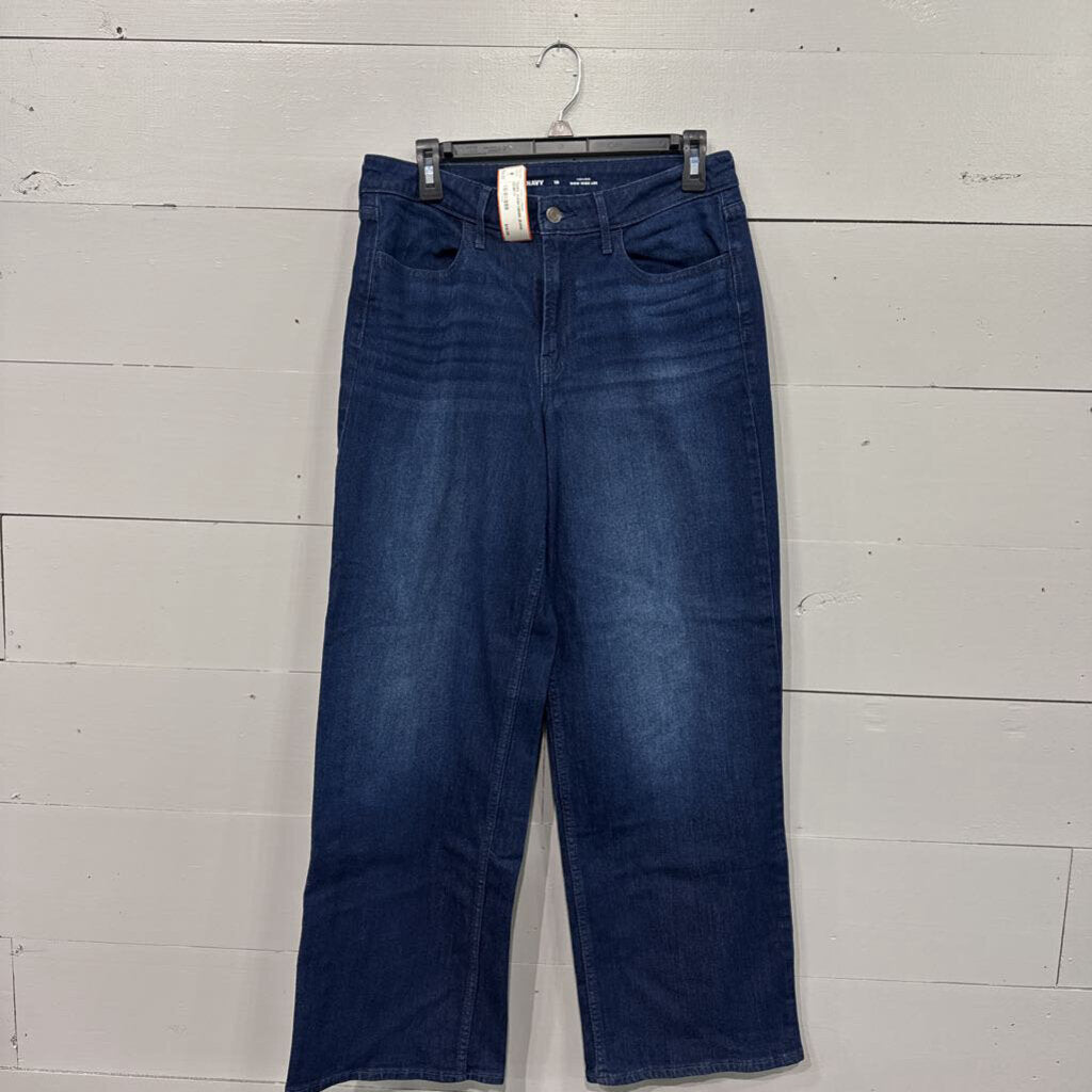 OLD NAVY,*DARK WASH DENIM JEANS,DENIM,10