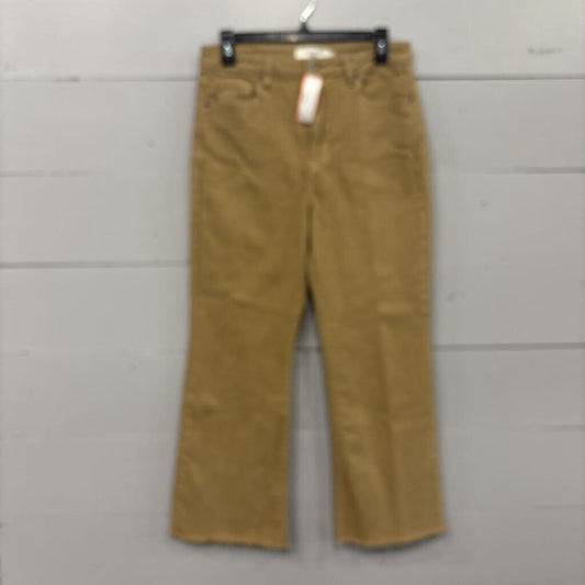 HIDDEN,WIDE LEG CROP ,CAMEL ,29