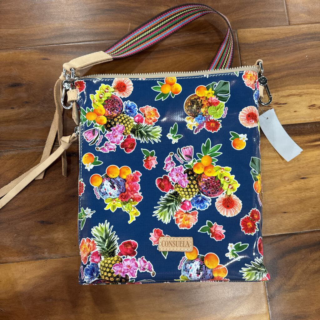 CONSUELA,CONSUELA CROSSBODY ,BLUE MULTI