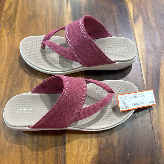BZEES/LIFESTRIDE,*SANDAL,PINK,7.5