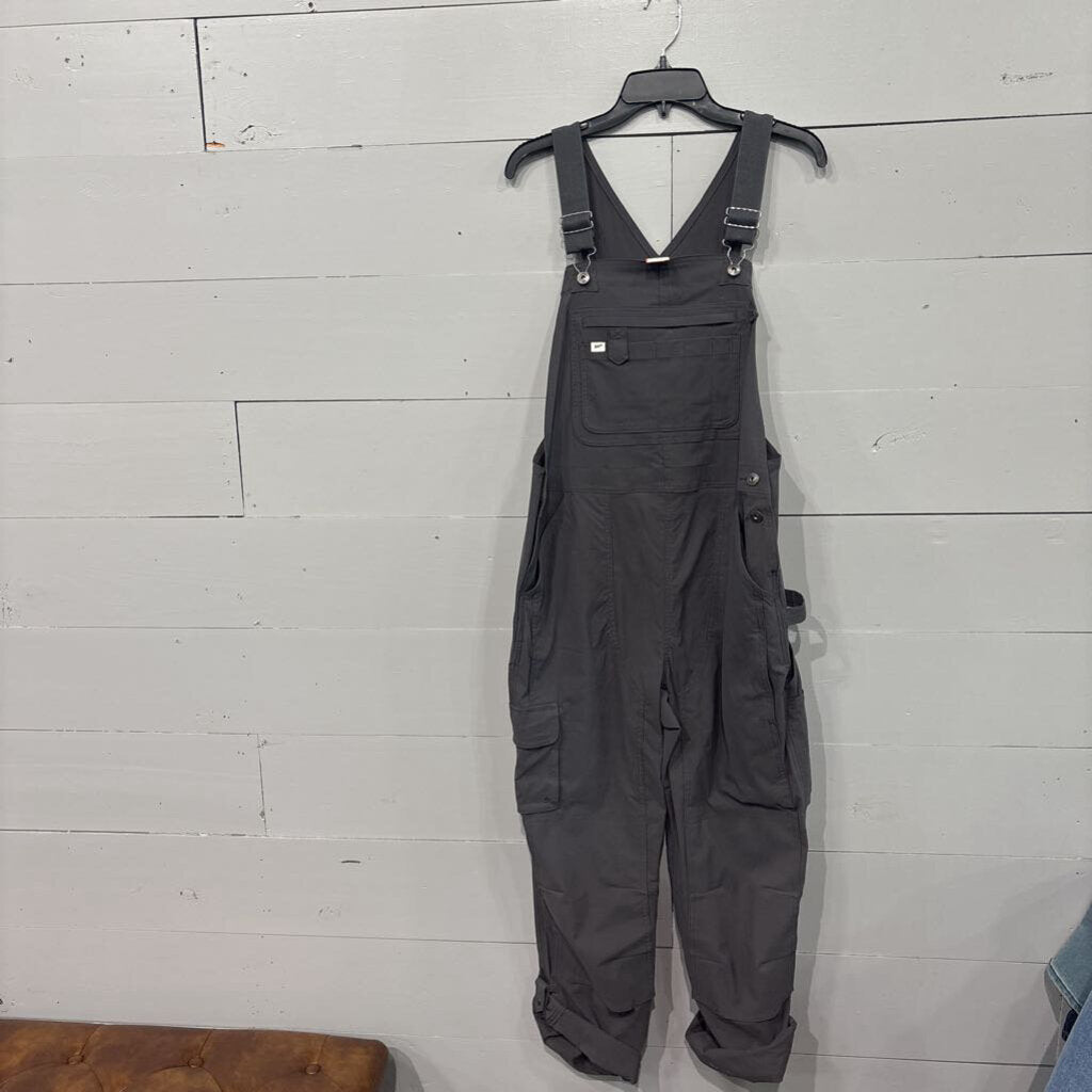 BASIC DENIM OVERALL,GRAY ,MED/31
