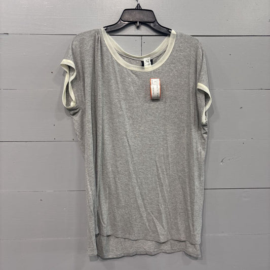 BOBEAU,BASIC TOP ,GRYWHT ,XL