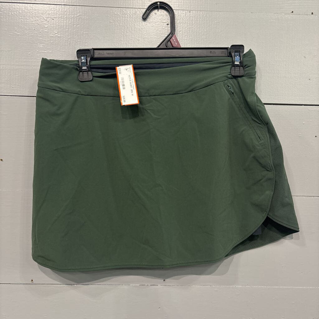 OUTDOOR VOICES,ACTIVE SKORT ,GRN ,M