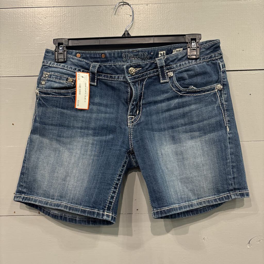 DENIM SHORTS ,BLUE ,31
