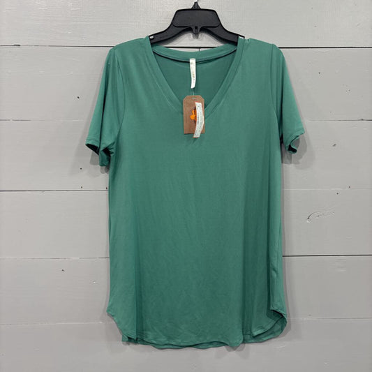 NWT BASIC TOP,TEAL ,M