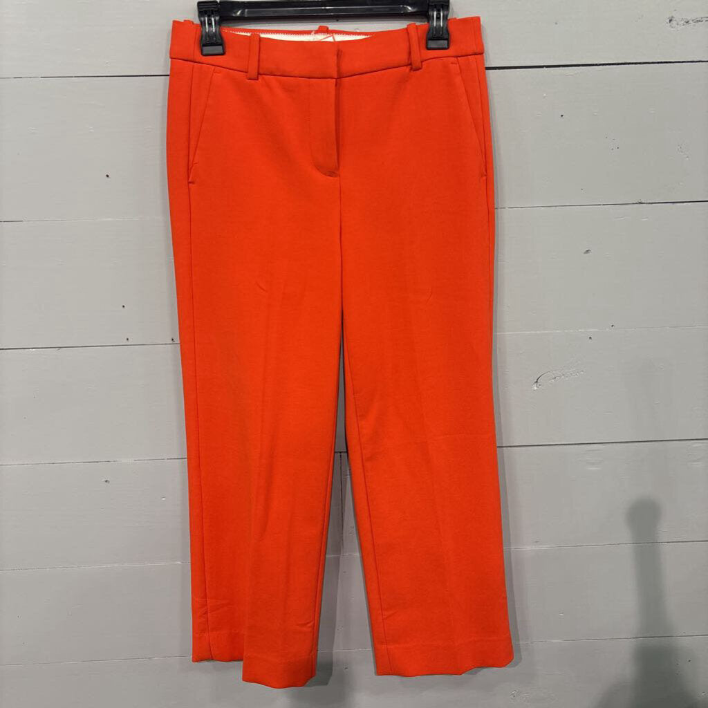 J.CREW,WIDELEG CROP SLACK PANT ,ORG ,4