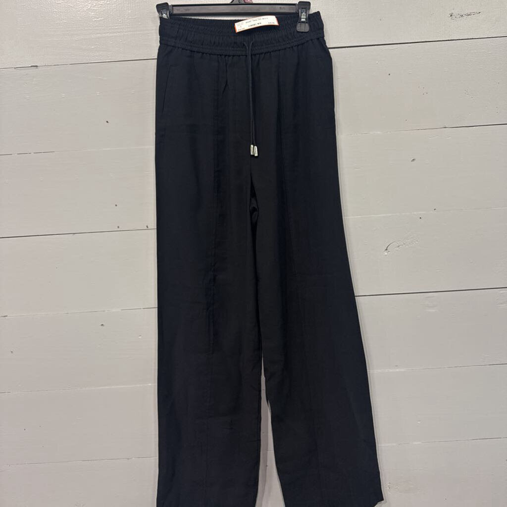 TOPSHOP,BASIC WIDE LEG ,BLK,8