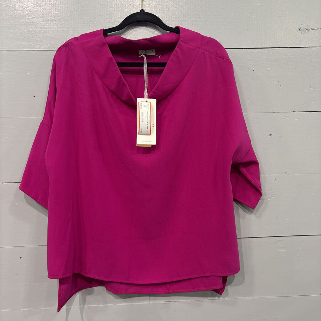 SUZY D LONDON,*NWT SCOOP NECK ,PINK ,XL