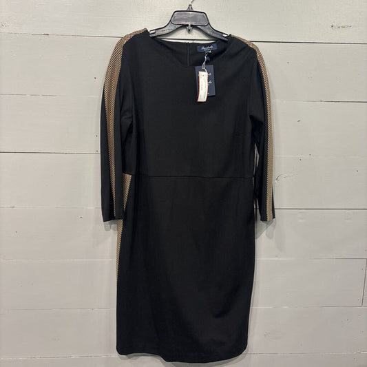 BARILOCHE,*NWT BASIC W/ CHECKS,BLK ,50