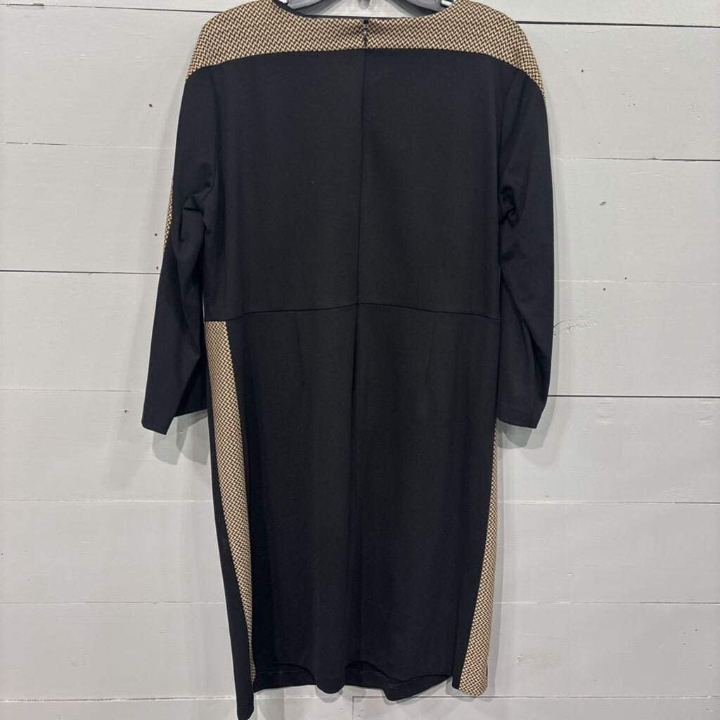 BARILOCHE,*NWT BASIC W/ CHECKS,BLK ,50