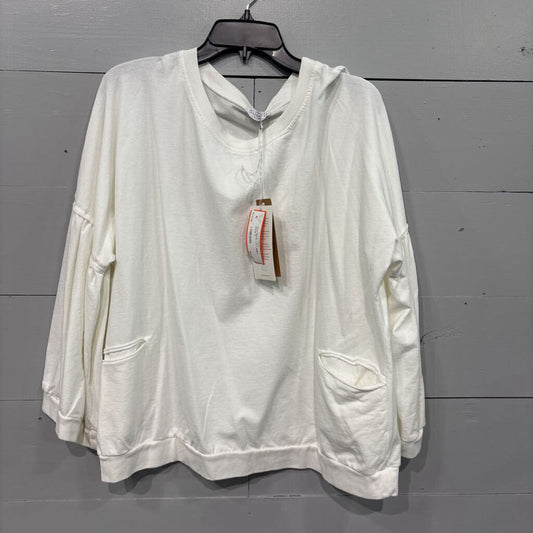 SUZY D LONDON,*NWT BASIC L/S T SHIRT,WHITE,XL