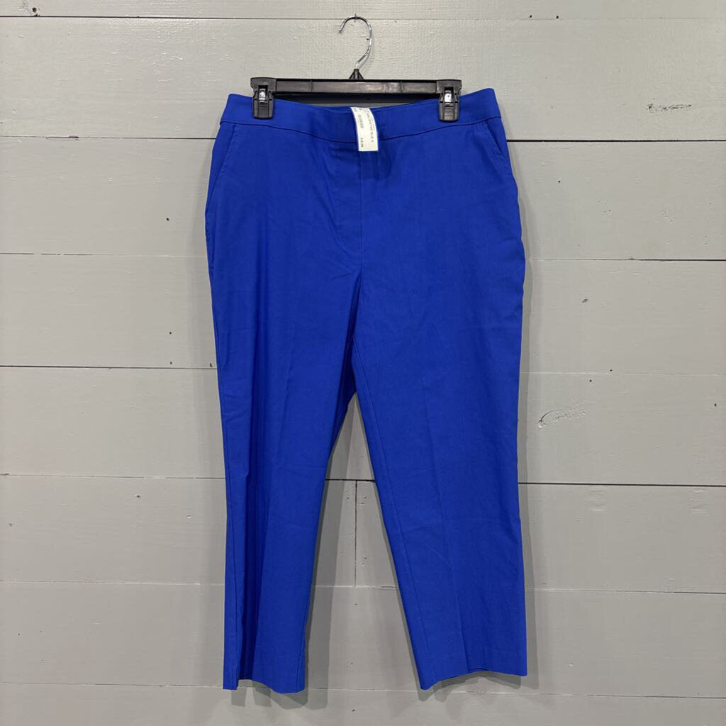 RAFAELA,BASIC CROP PANT,BLUE,12