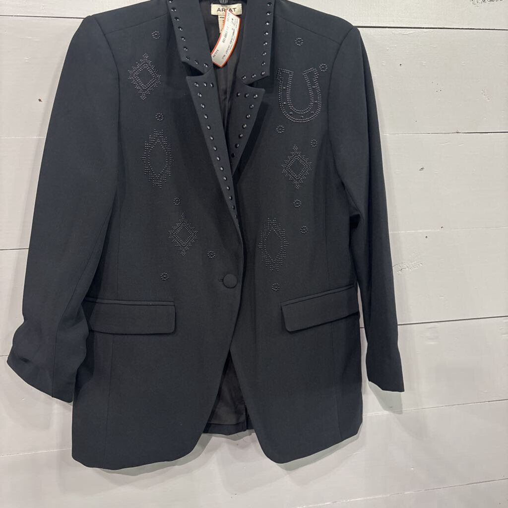 ARIAT,EMBELLISHED JACKET ,BLK ,M