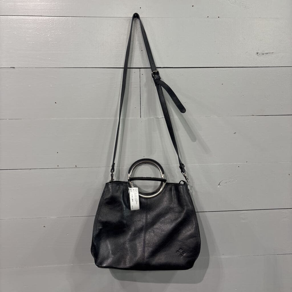 PATRICIA NASH,PN ARIA CROSSBODY SACHEL,BLACK