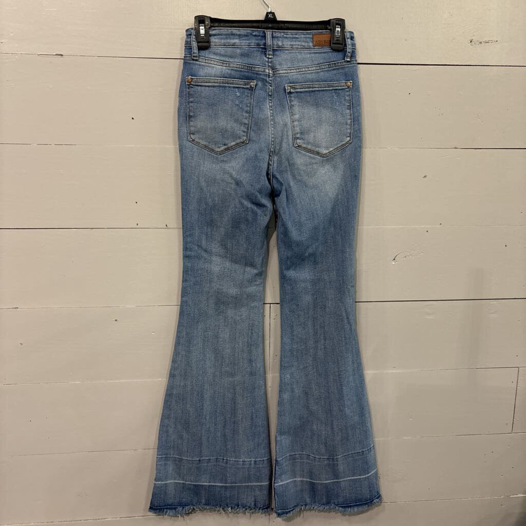 JUDY BLUE,*DENIM STRAIGHT LEGJEANS,BLUE ,3/26