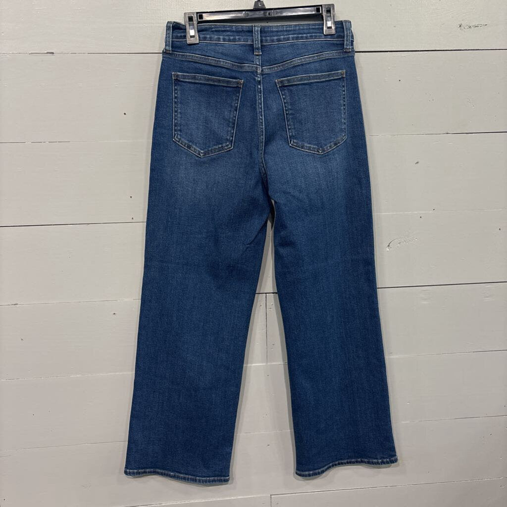 JUSTUSA,WIDE LEG JEANS PANTS ,DENIM,10