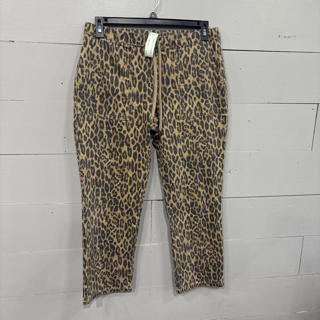 YMI,LEOPARD PANTS ,LEOPARD,L