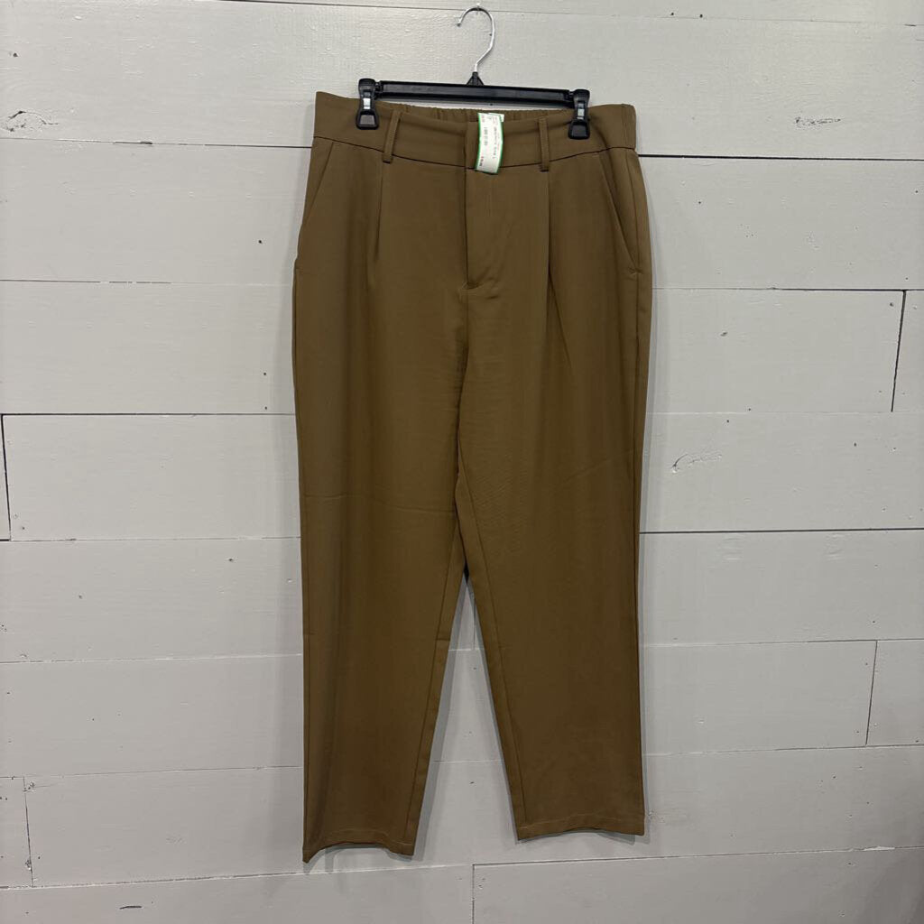 HALARA,DRESS PANTS ,OLIVE ,L