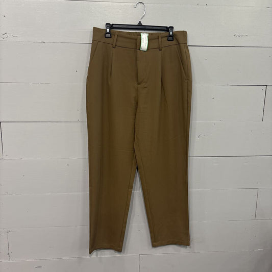 HALARA,DRESS PANTS ,OLIVE ,L