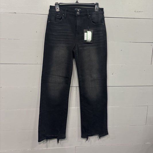 RISEN JEANS,NWT WIDE LEG JEANS PANTS ,BLK ,9/29