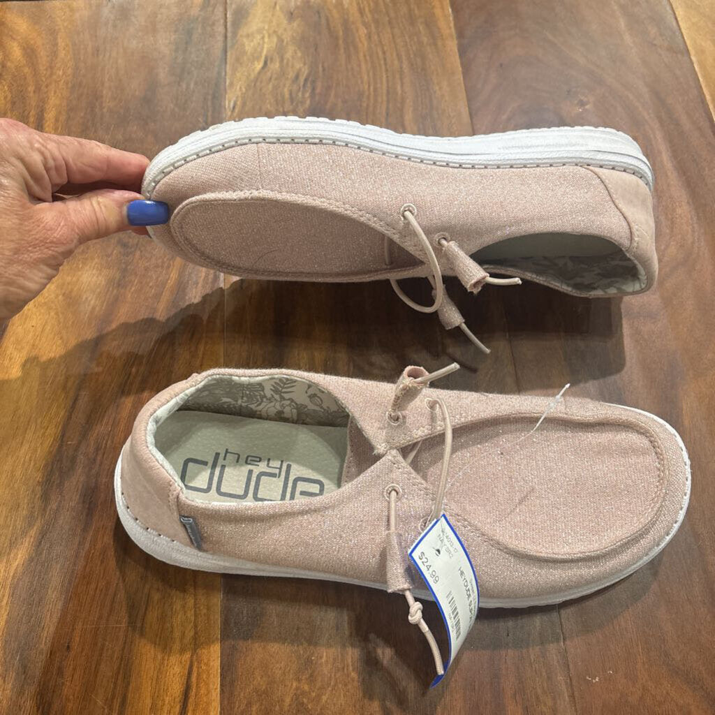 HEY DUDE,HEYDUDE SLIPON ,PINK,W10