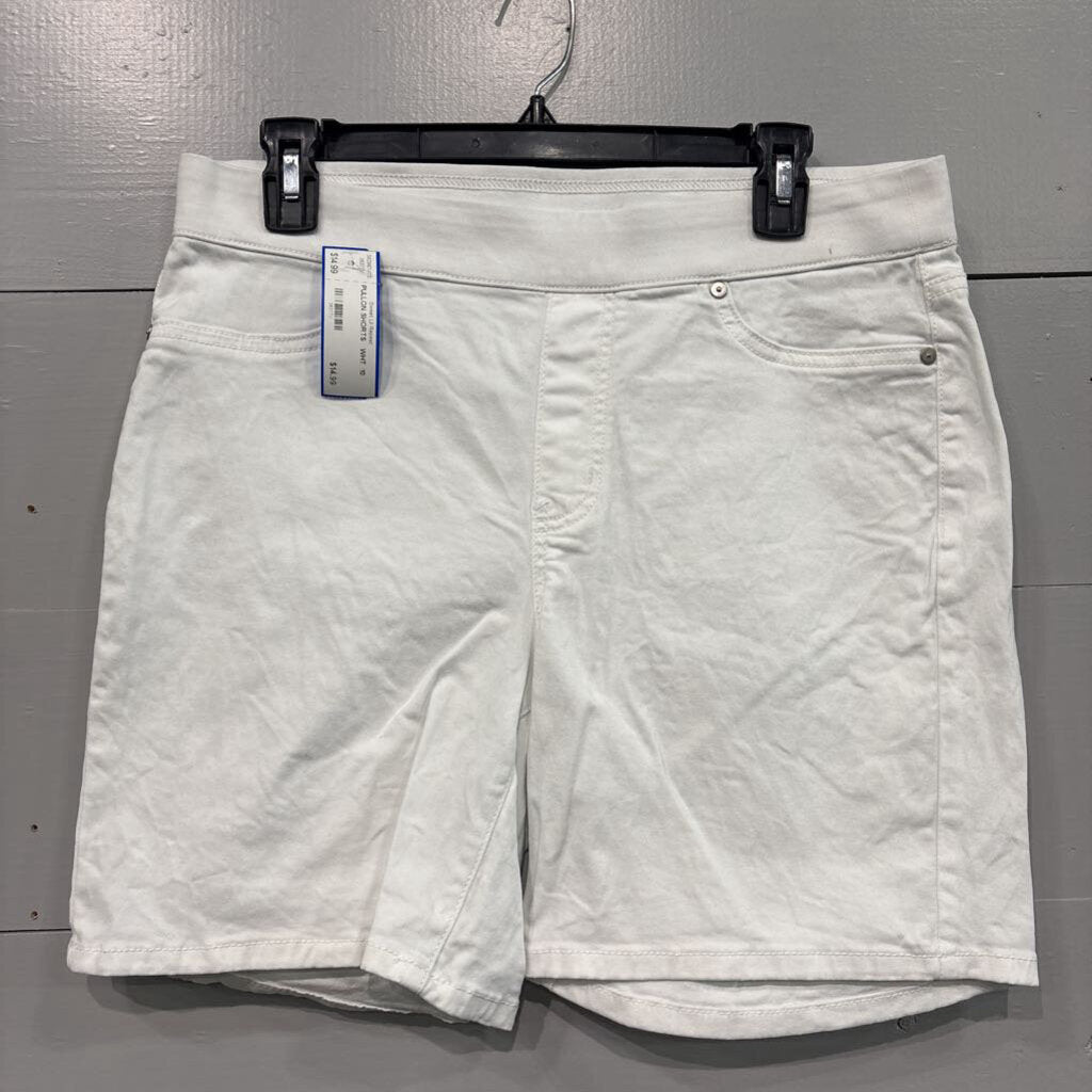 WEST BOUND,PULLON SHORTS ,WHT ,10