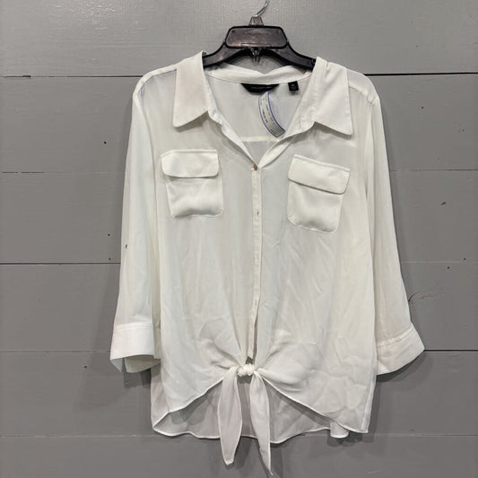 INVESTMENTS,SHEER TOP ,WHT ,XL