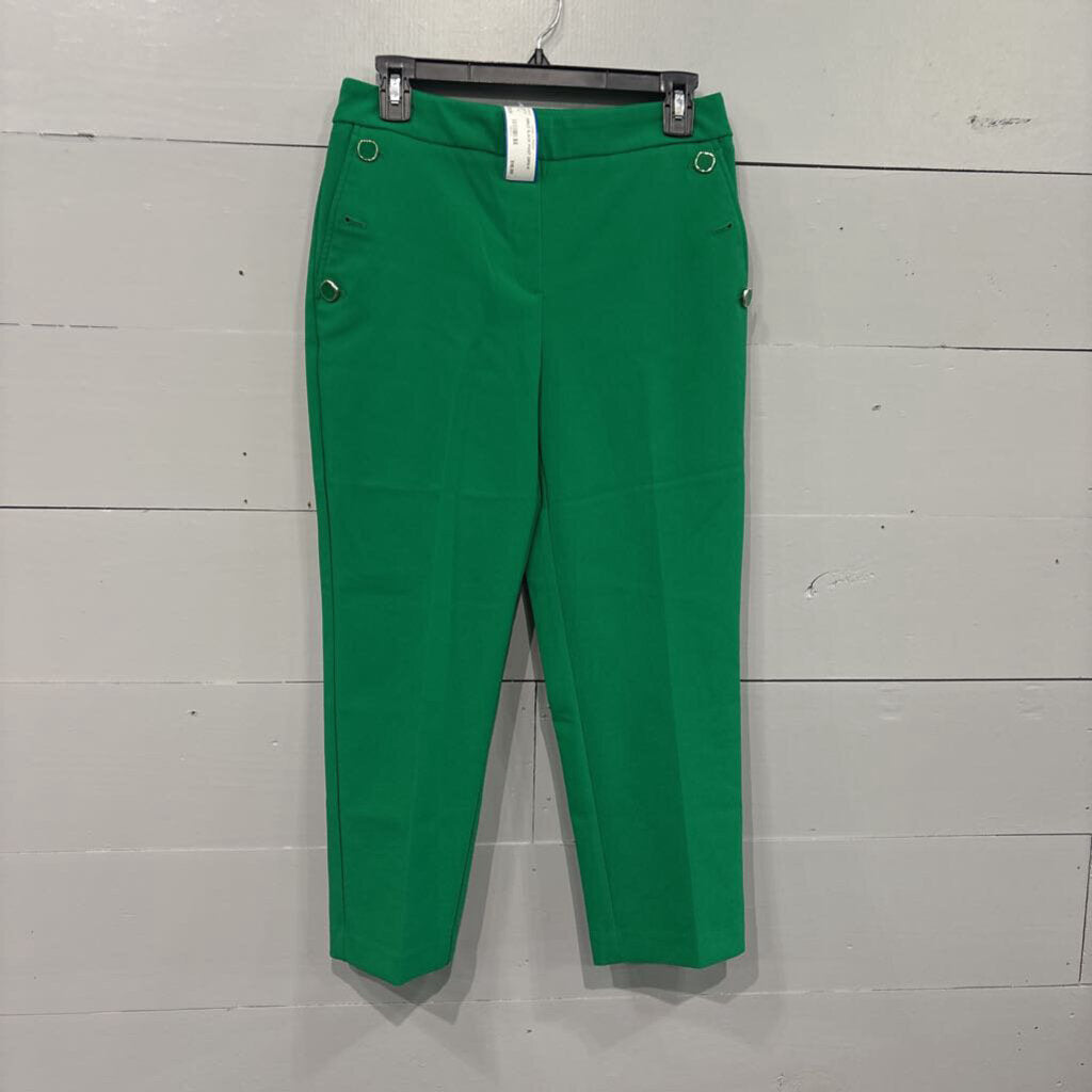 RACHEK ZOE,ANKLE SLACK PANT,GRN,6
