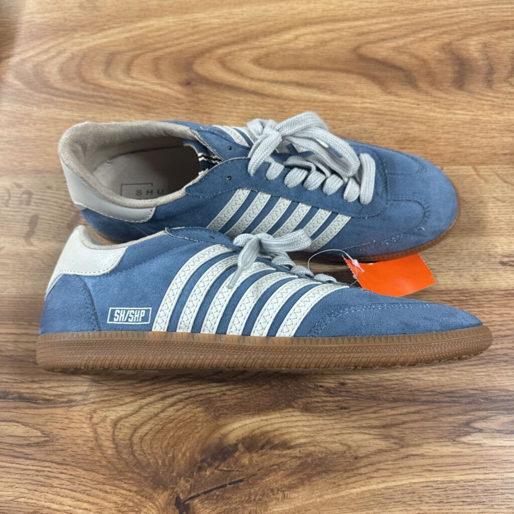 SHU SHOP,TRENDY SNEAKER,BLUE,9