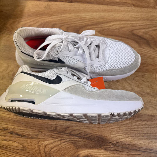 NIKE,AIR MAX SNEAKER,WHT BLK ,9.5