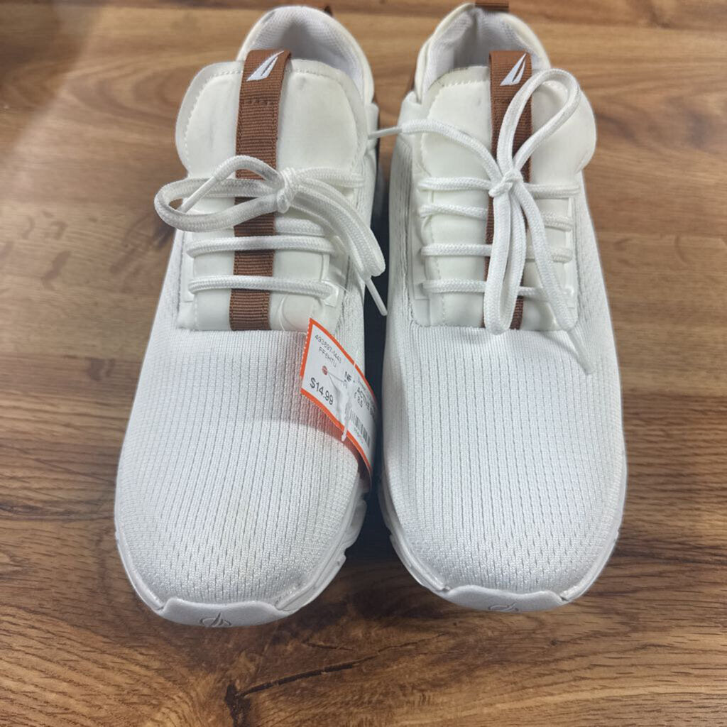 NAUTICA,NEW ACTIVE SNEAKER,WHT RUST,8.5