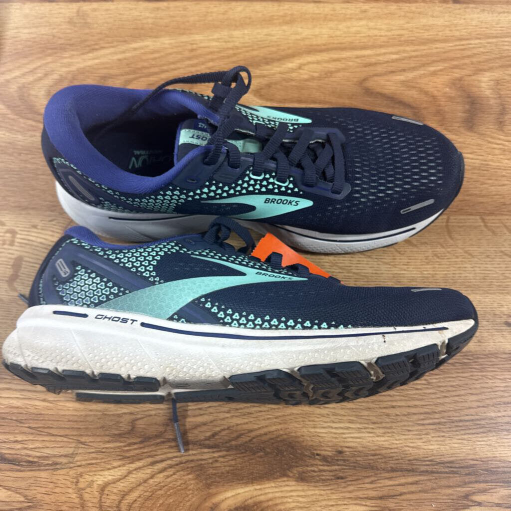 BROOKS,ACTIVE SNEAKER,BLUE TEAL ,9